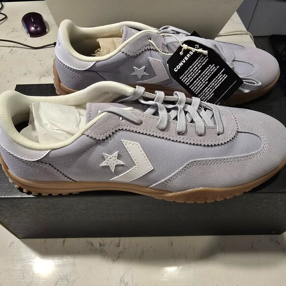 Converse Run Star Trainer OX Size Mens 10 GREY NEW GRAY - Picture 1 of 7